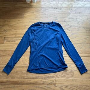 Spyder Blue Athletic Long Sleeve Top